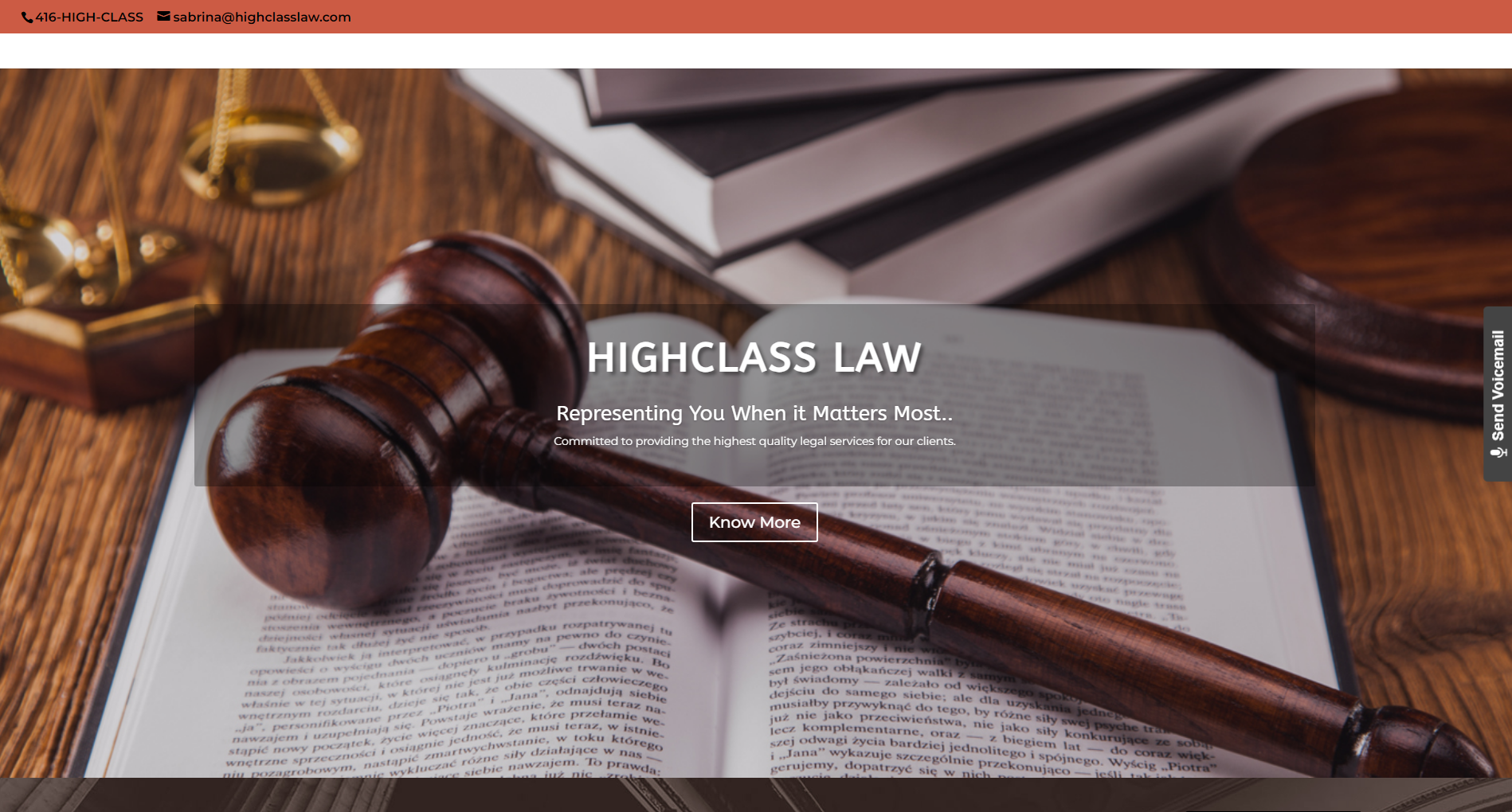Forwarding you to HighClass Law
